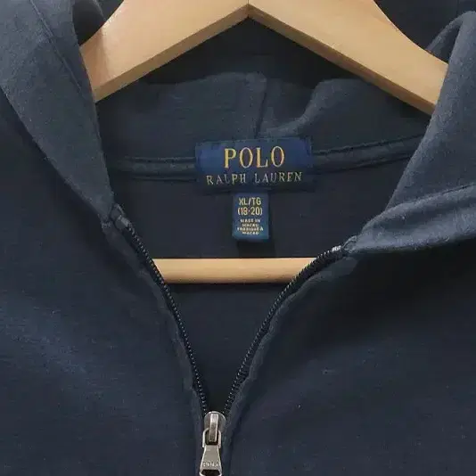 폴로 RALPH LAUREN  네이비 집업 공용 XL/TG  A205