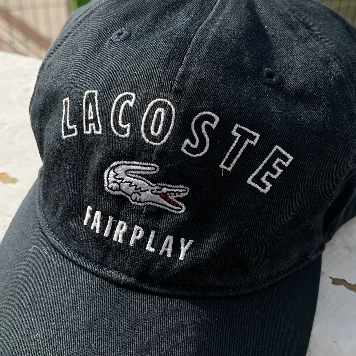 LACOSTE " Fairplay " cotton 100% Ballcap