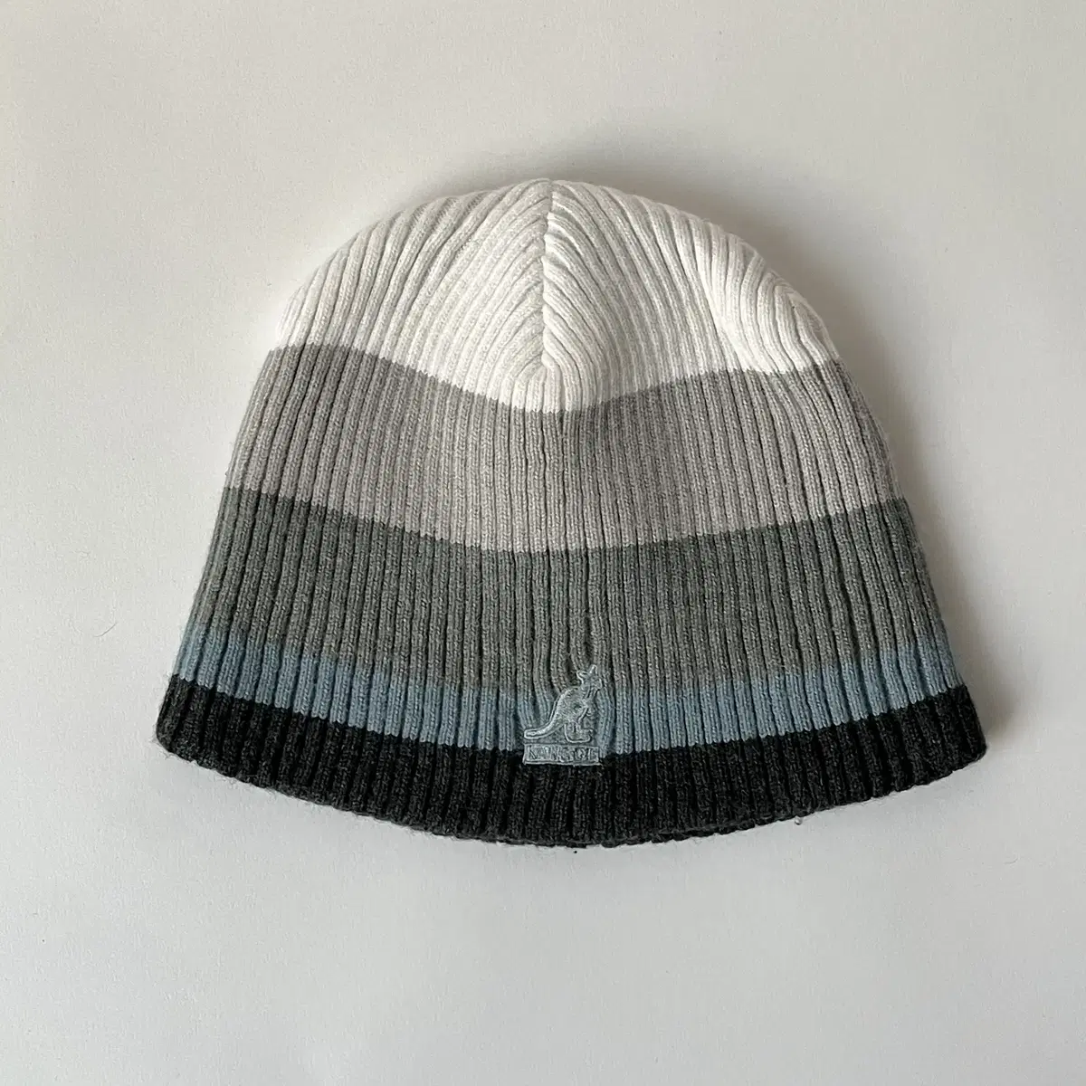 KANGOL 5 color rib stripe Beanie