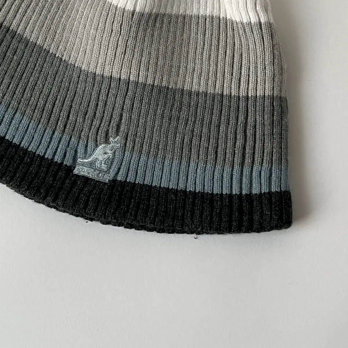 KANGOL 5 color rib stripe Beanie