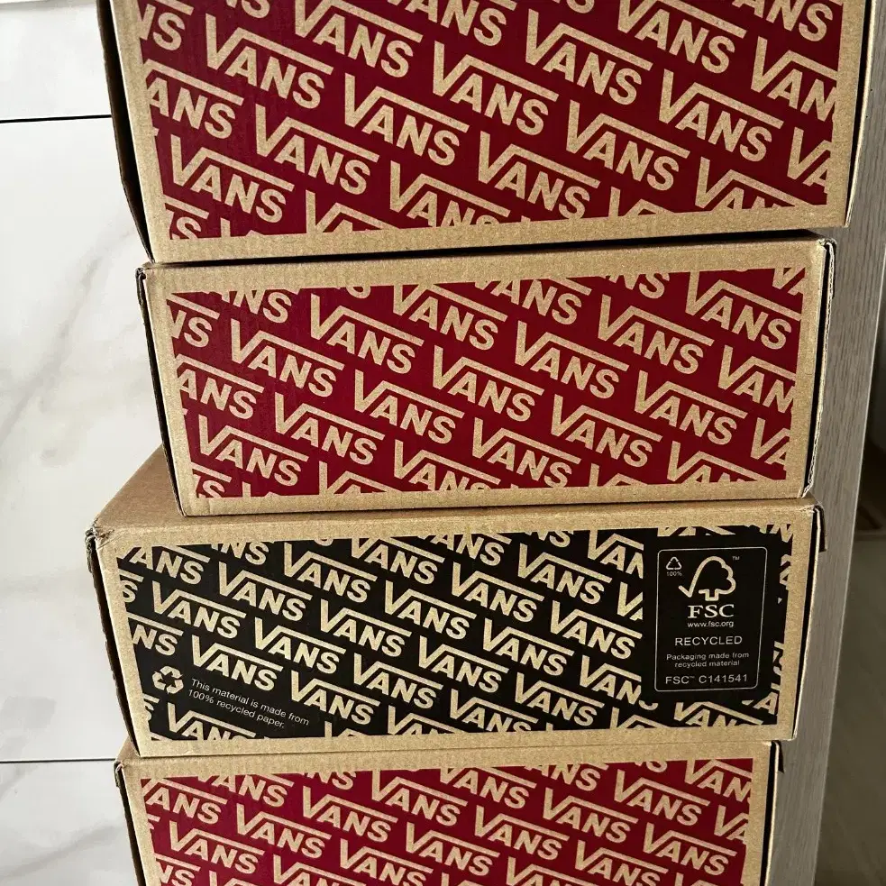 VANS 반스 신발박스(택포)