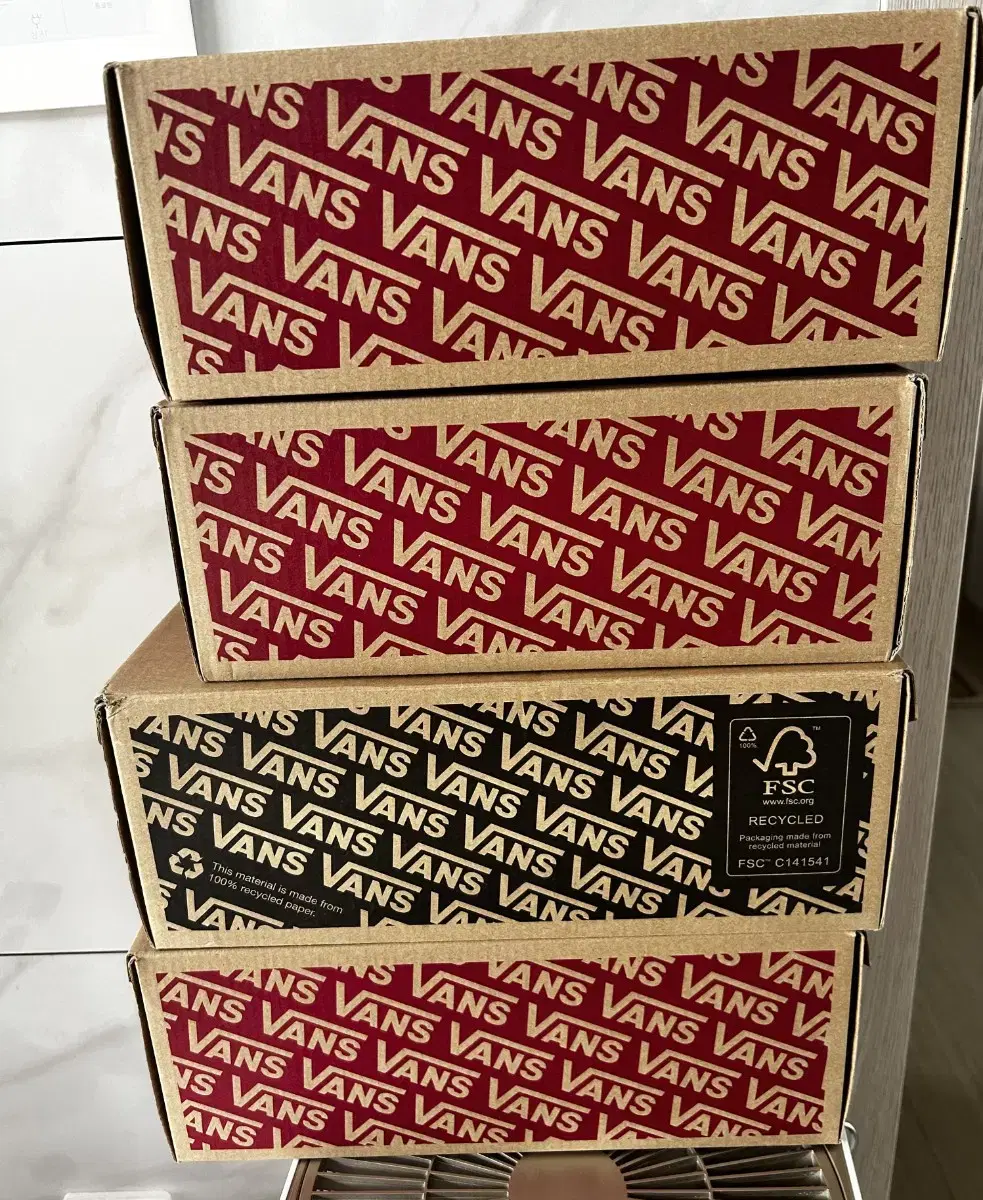 VANS 반스 신발박스(택포)