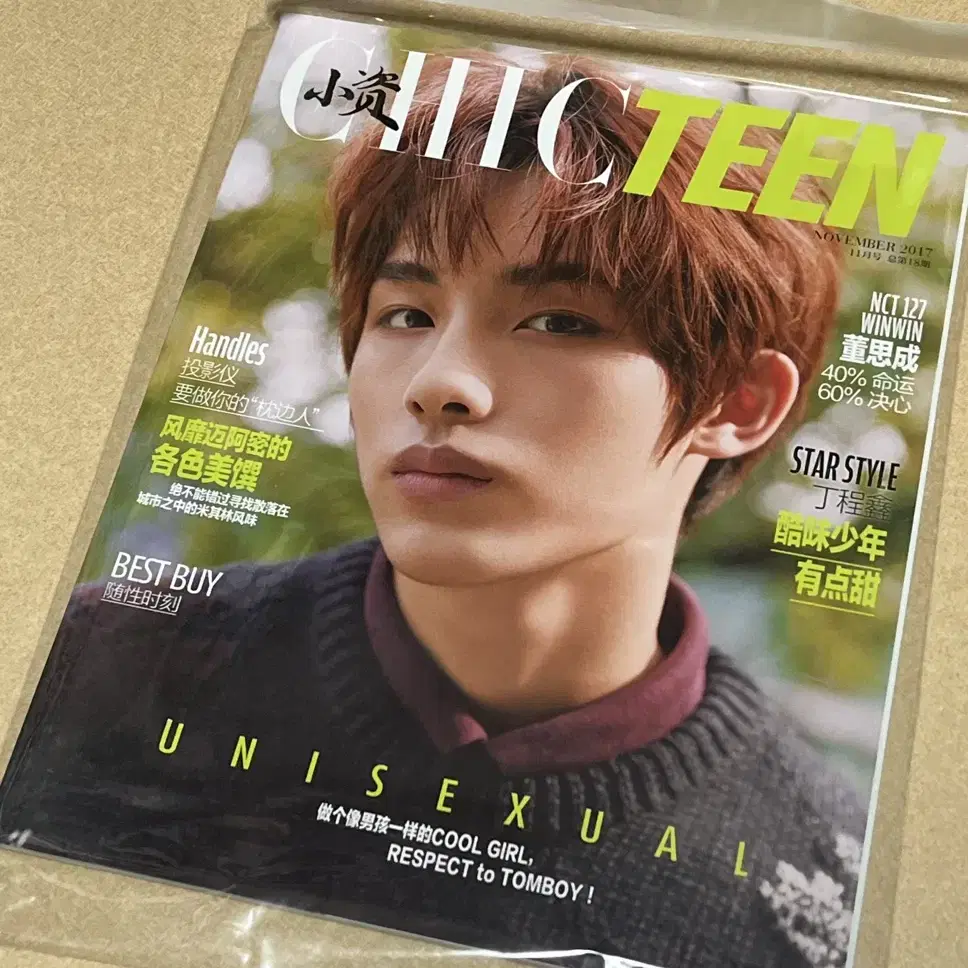 CHICTEEN 치크틴 magazine 2017. 11 윈윈 잡지