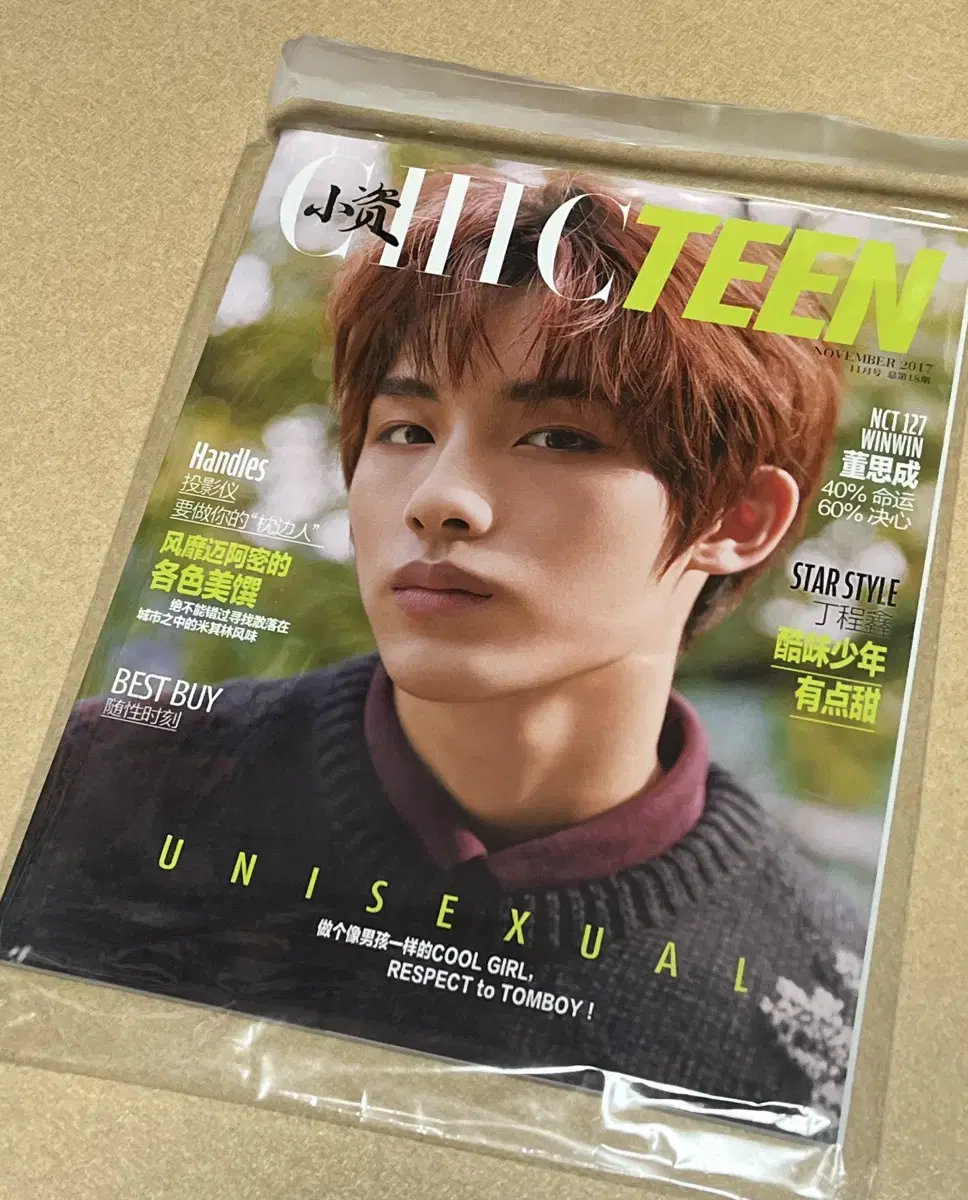 CHICTEEN 치크틴 magazine 2017. 11 윈윈 잡지