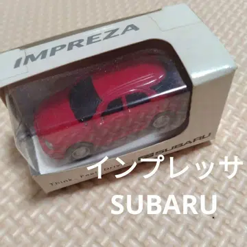 미니카 스바루 SUBARU IMPREZA IMPREZA 빨간색 초로Q