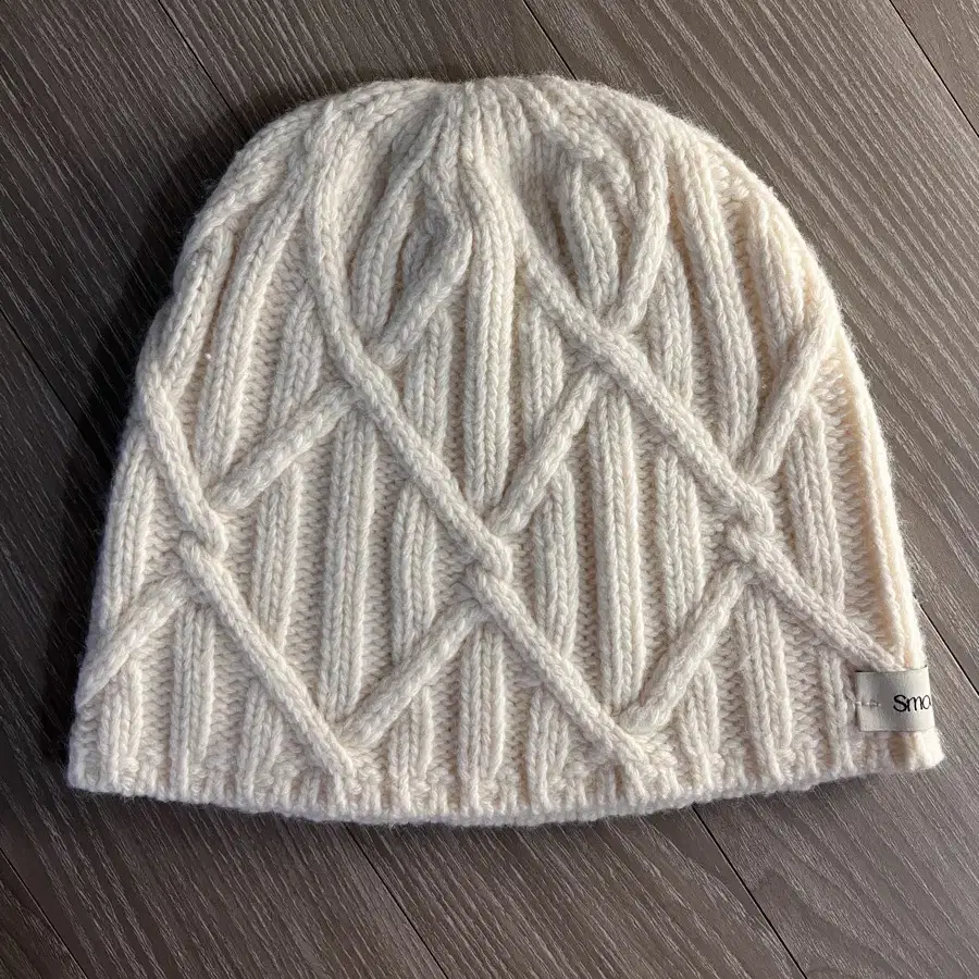 스무드무드 Mont Blanc Knit Hat Cream 비니 크림