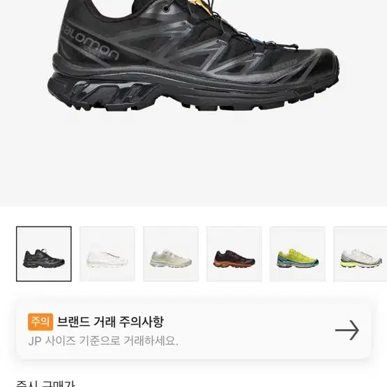 살로몬 XT-6 ADV Black