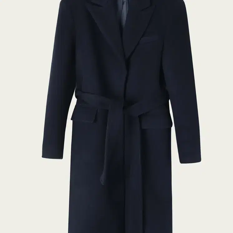 ribbonbit Calle Long Coat - Navy