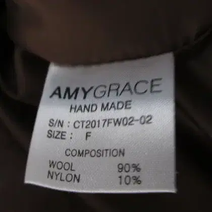 AMYGRACE 핸드메이드 코트