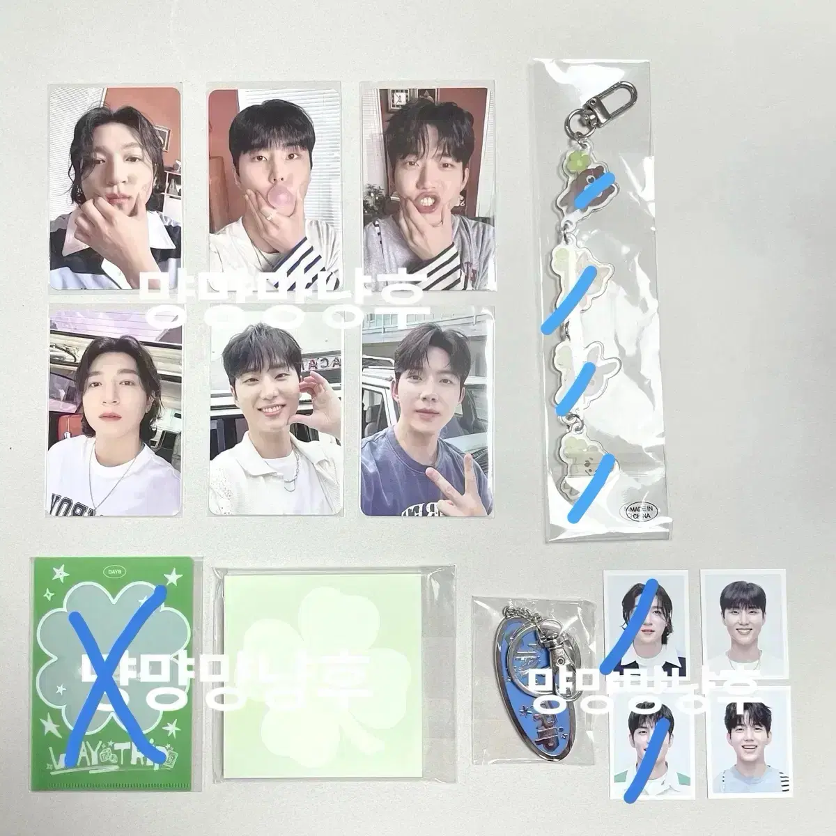 2025 Day 6 Season's Greetings Buncheol: Young-K, Seongjin, Wonpil, Doo-Woon/Photocard, Keyring, Rice Cake, Me-Ssa, Petit Merveille