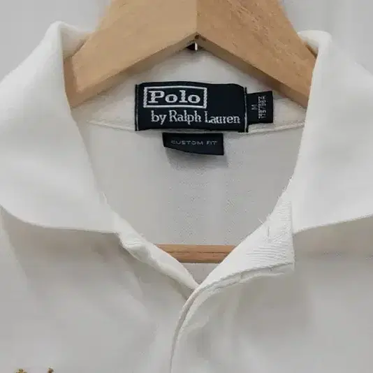 폴로 RALPH LAUREN 폴로랄프로렌 화이트 카라티 공용 M A186