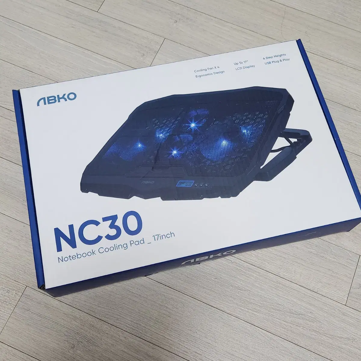 앱코 노트북 쿨링패드 NC30