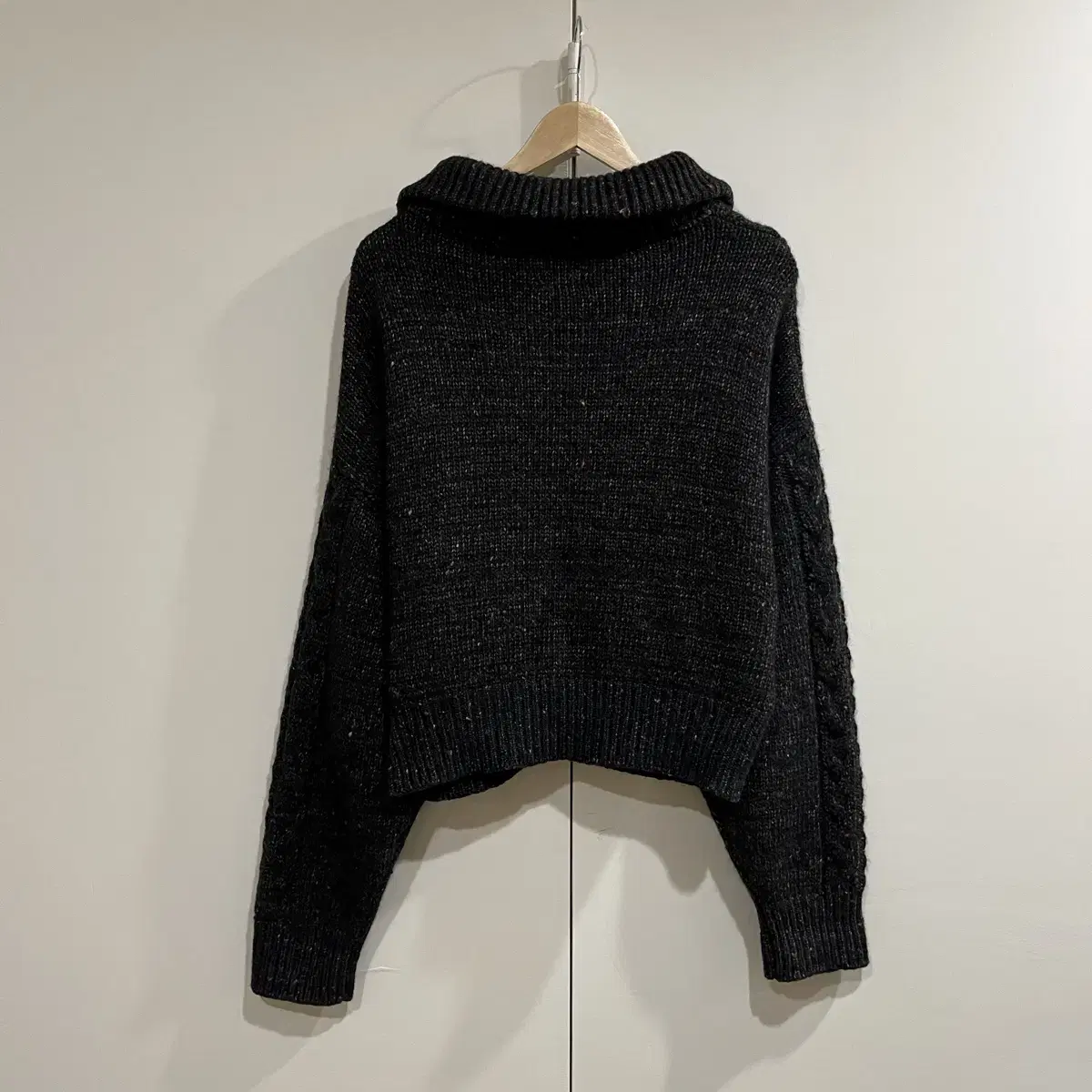 GANNI half zip-up Sweater