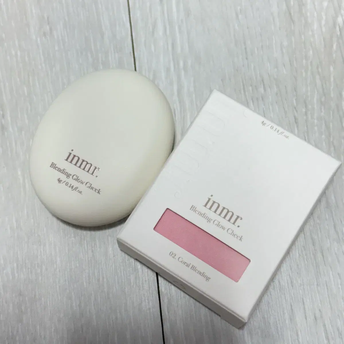 Inmr Inmu Blending Glow Cheek Coral Blending