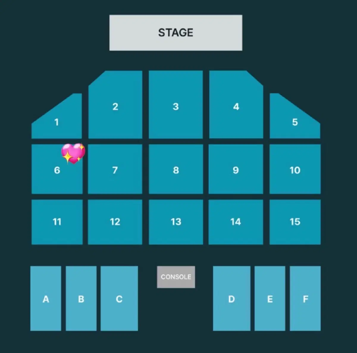 데이식스 부산 콘서트 막콘 6구역 3열