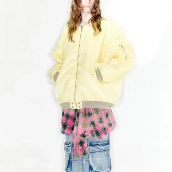 구해요!)OPEN YY OVERSIZED MA1 yellow