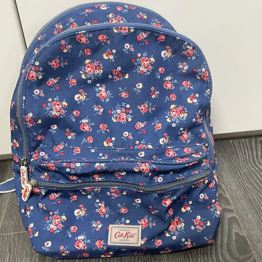 Cath kidstion 블루 플라워 백팩 모리걸 가방 갸루