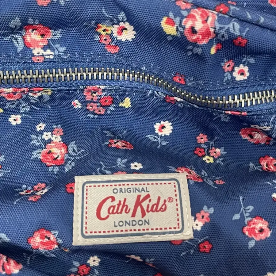 Cath kidstion 블루 플라워 백팩 모리걸 가방 갸루