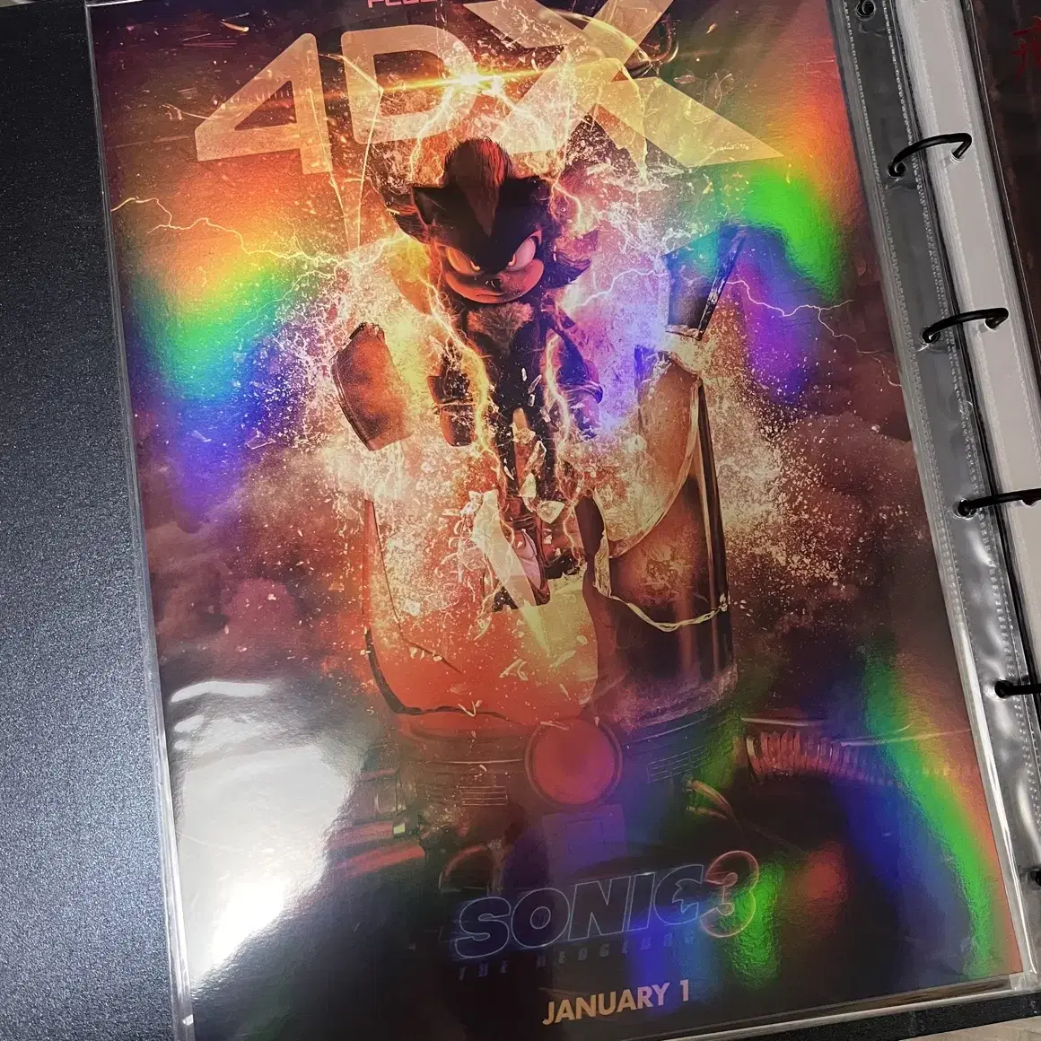 슈퍼소닉 4dx 포스터, TTT 판매합니다