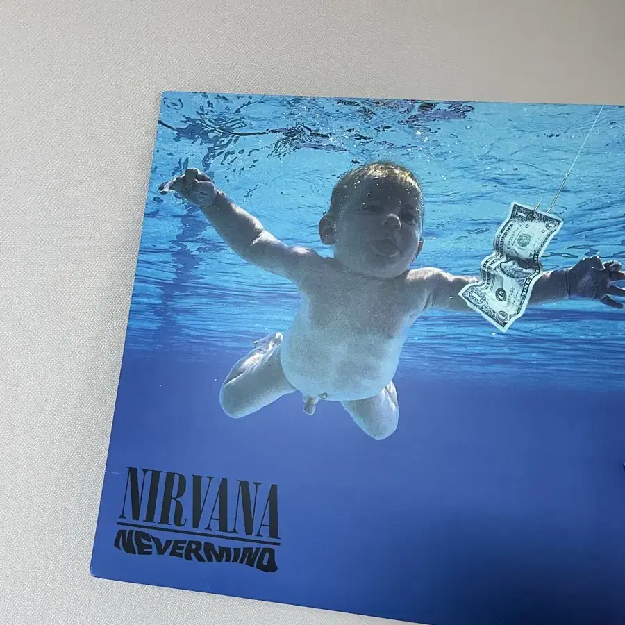 너바나 nevermind lp 엘피 (새상품)