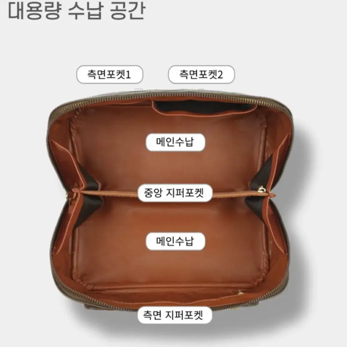 오루아 대용량 여행용 파우치