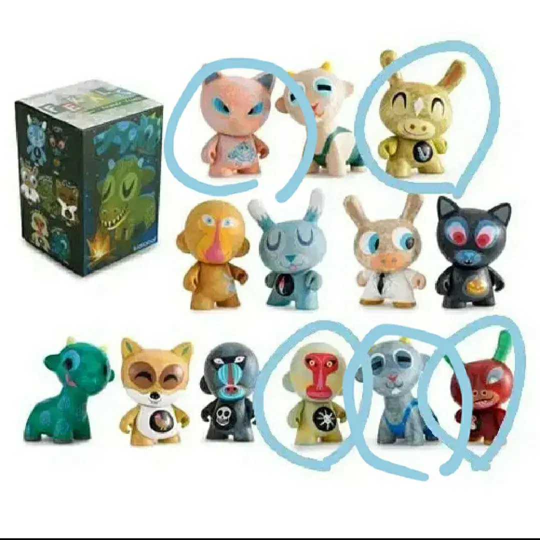 kidrobot ferals 일괄