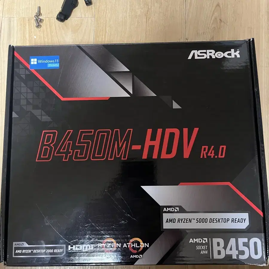 ASRock b450m hdv 새거