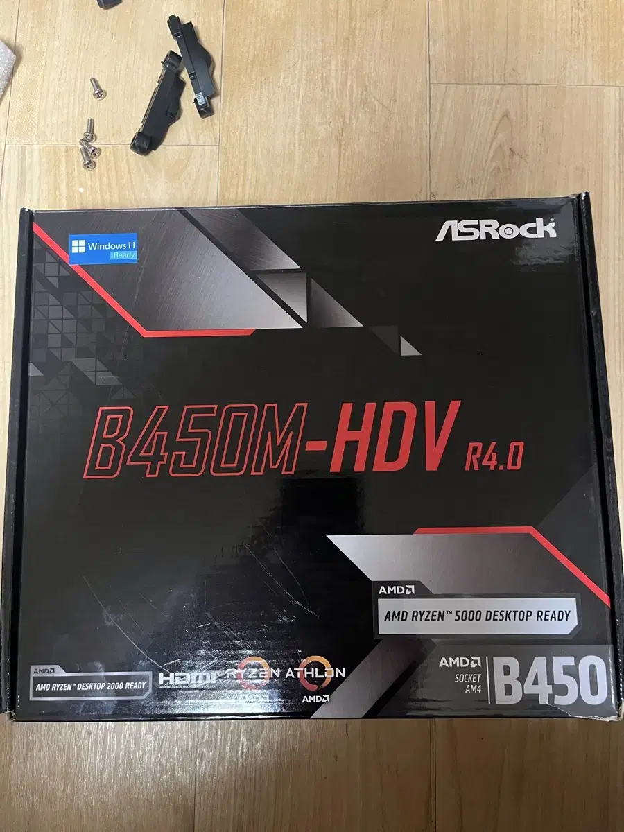 ASRock b450m hdv 새거