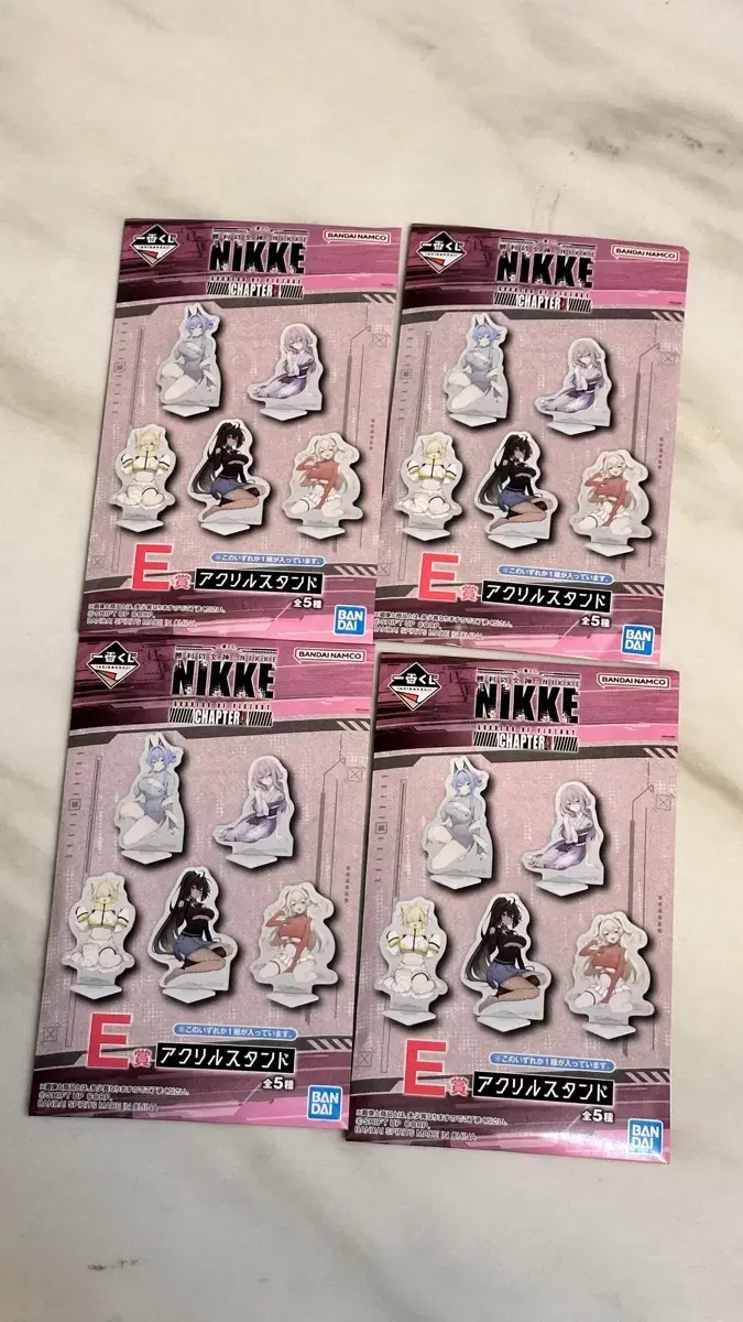 (Service)First Lottery Goddess of Victory Nikke Chapter 4 E-Phase 4 bulk (unsealed)