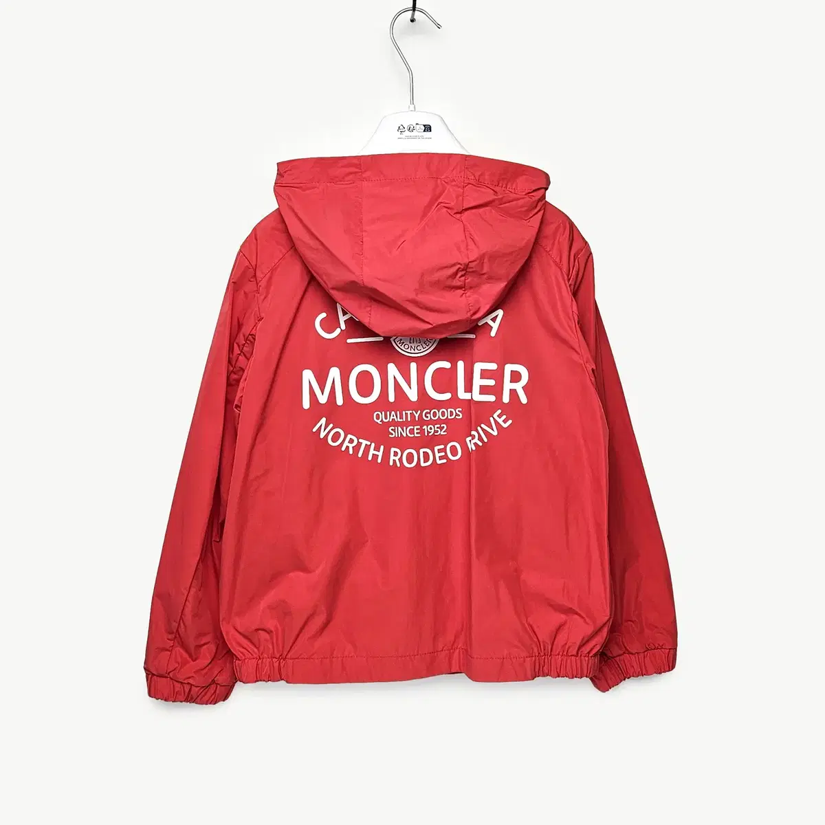 24SS MONCLER 몽클레어 키즈 EBO 바람막이 레드 남아 [6세]