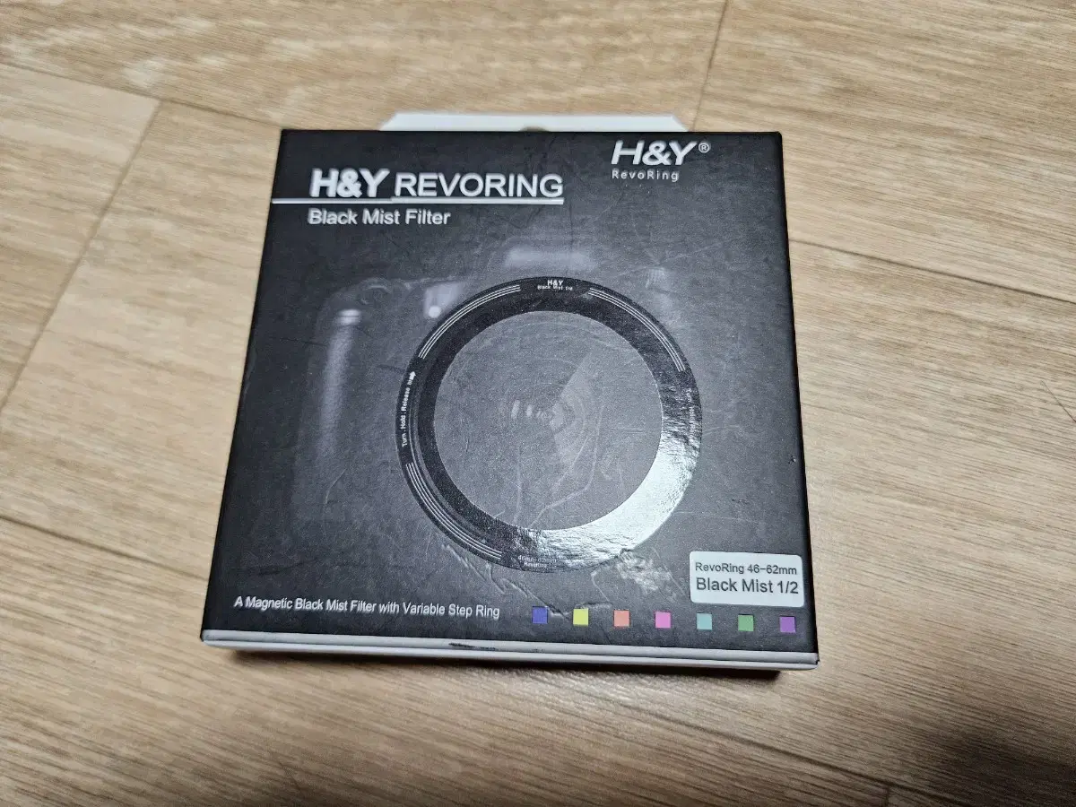 H&Y 레보링 블랙 미스트 가변필터 1/2 46mm-62mm