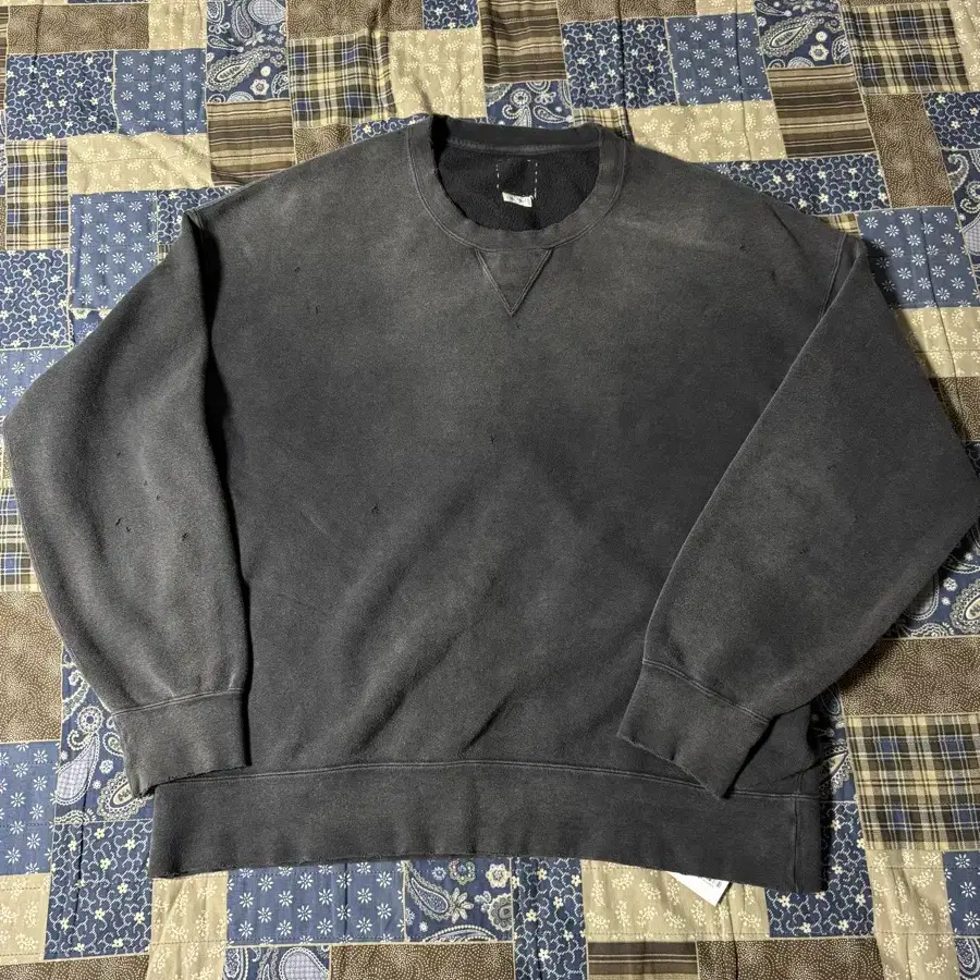 [4]VISVIM 23AW JUMBO SB SWEAT L/S CRASH