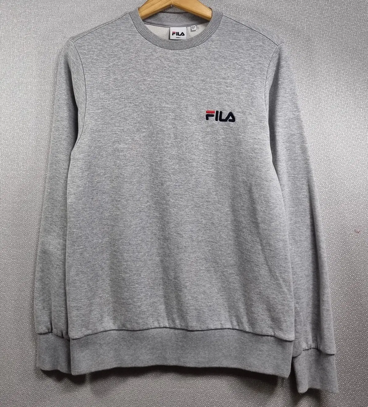 Measured M (95) FILA Gray Men's Sweatshirt