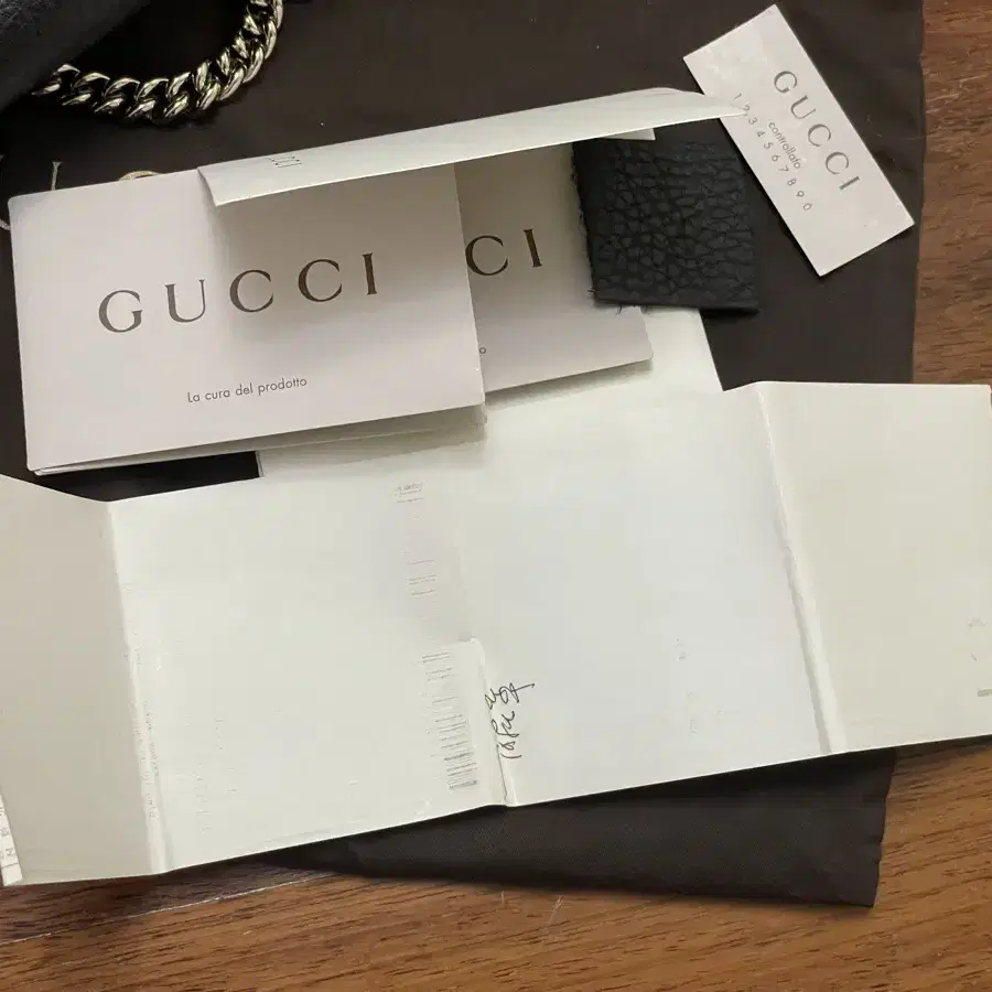 구찌 GUCCI 체인백 블랙