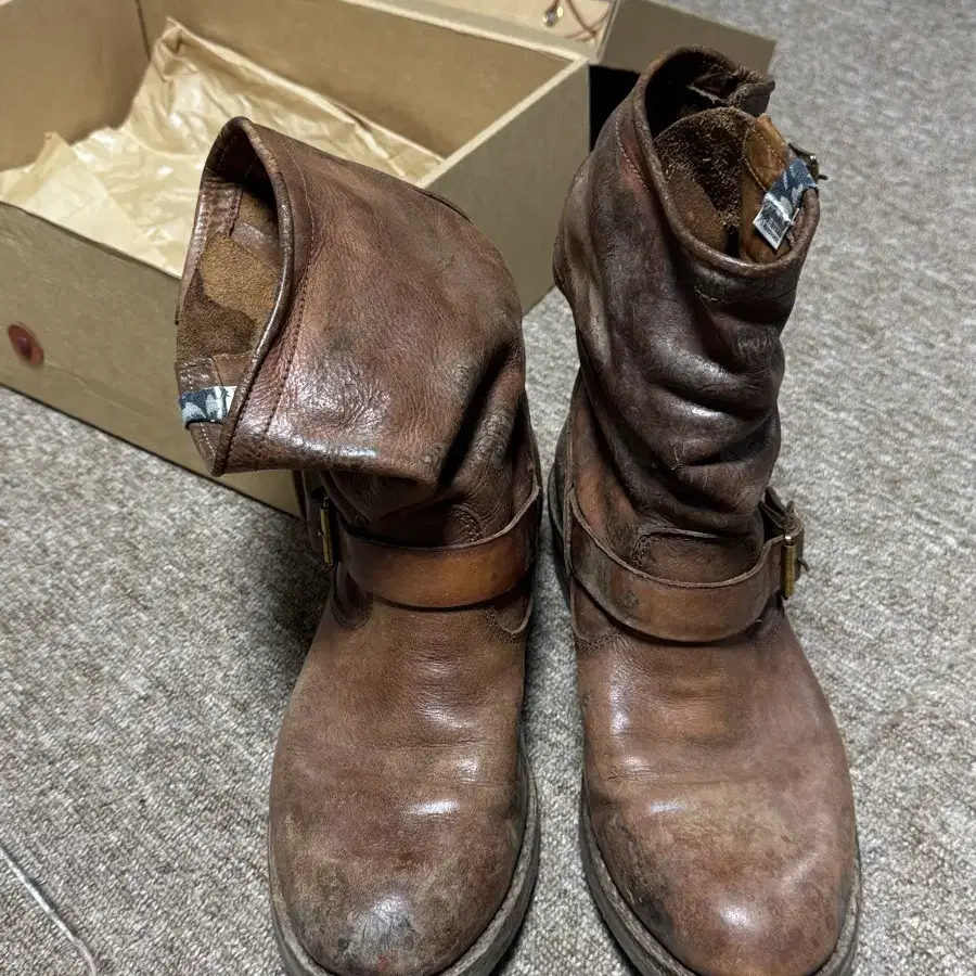 [9]Visvim 22AW I.C.T two boots.brown