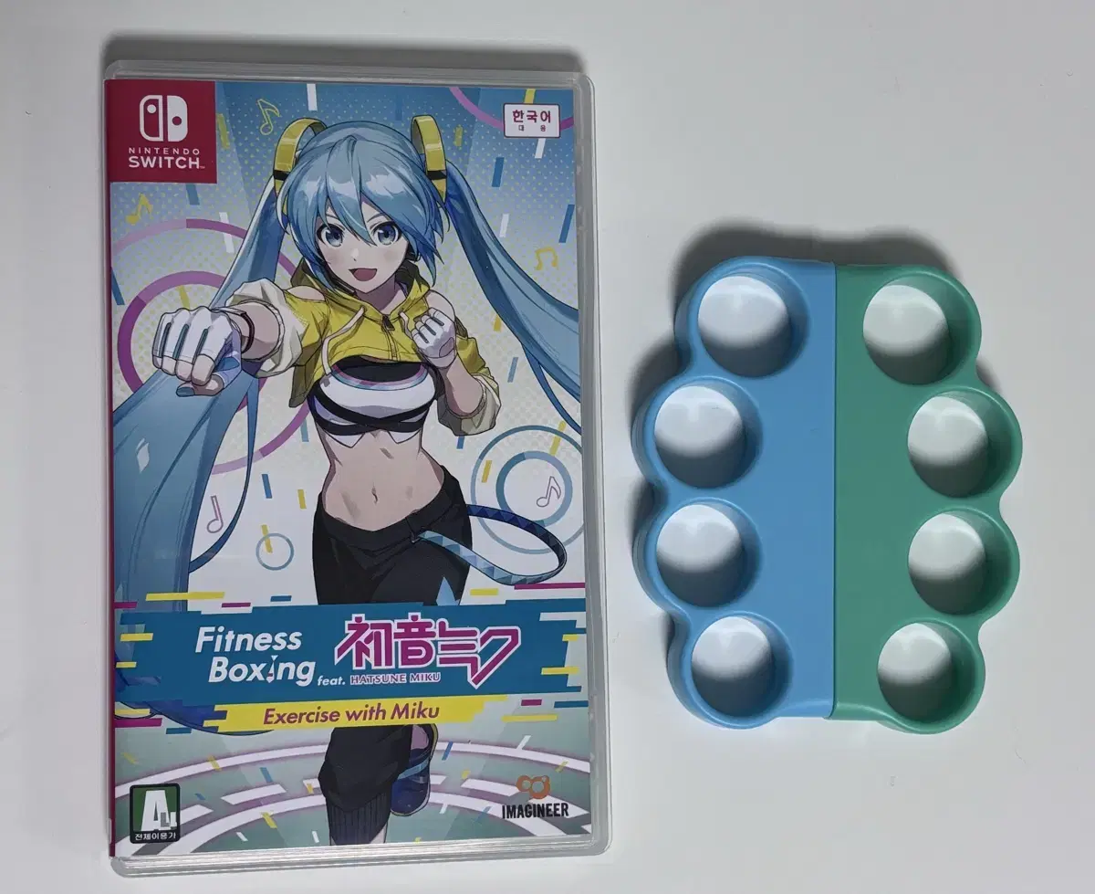 Hatsune Miku Fitboxing+Knuckles