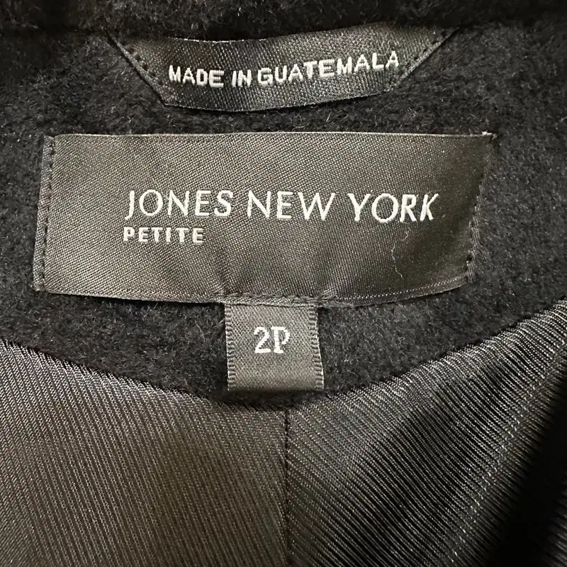 [JONES AND NEWYORK] 버튼 후드 코트