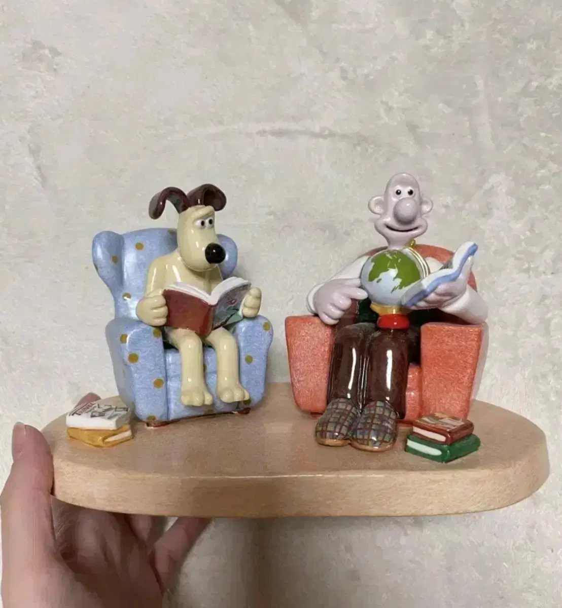 Wallace and Gromit Dal-Cheese Colport Figure