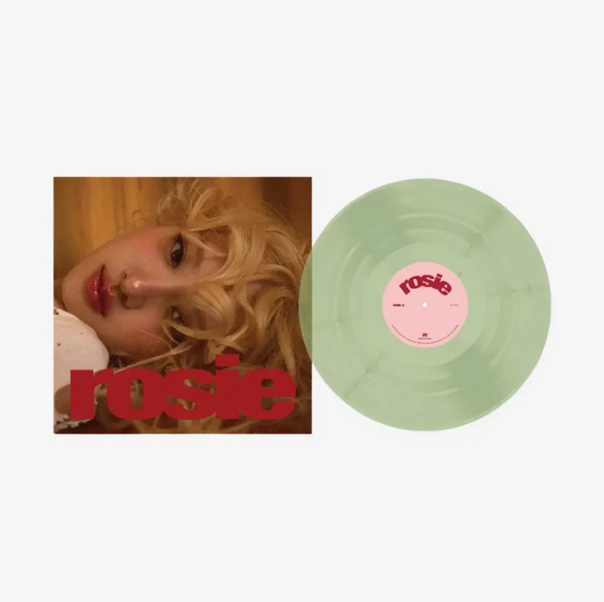 Black Pink rose limited green LP rosie