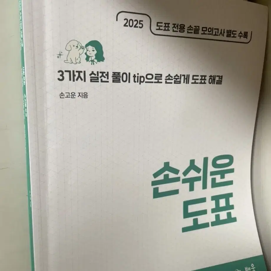 2025학년도 대비 손고운도표 본책, 워크북 팔아요