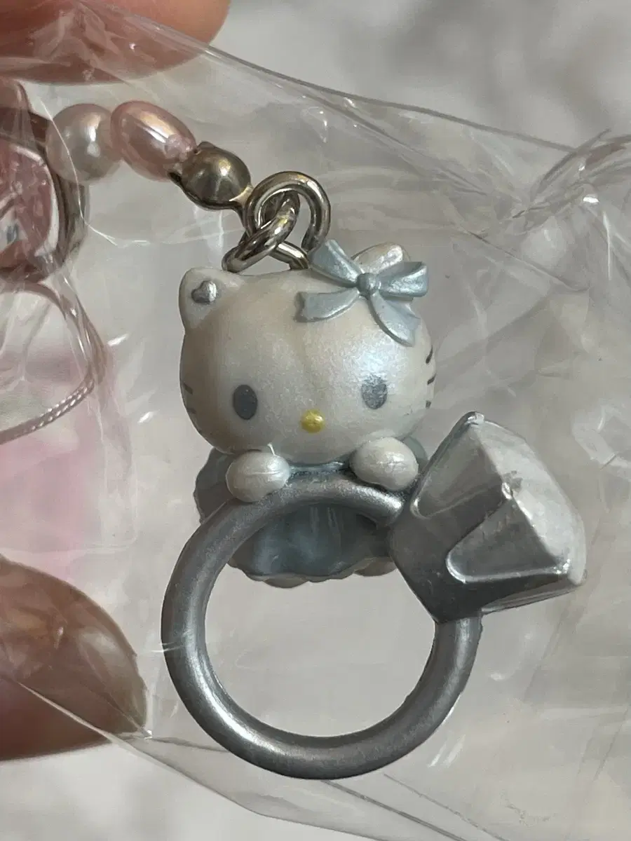 Kitty Angel Devil Strap Ring