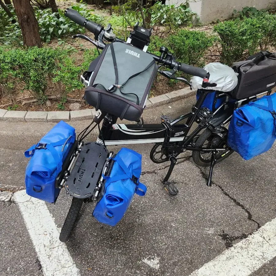 여행용 전기자전거 입니다