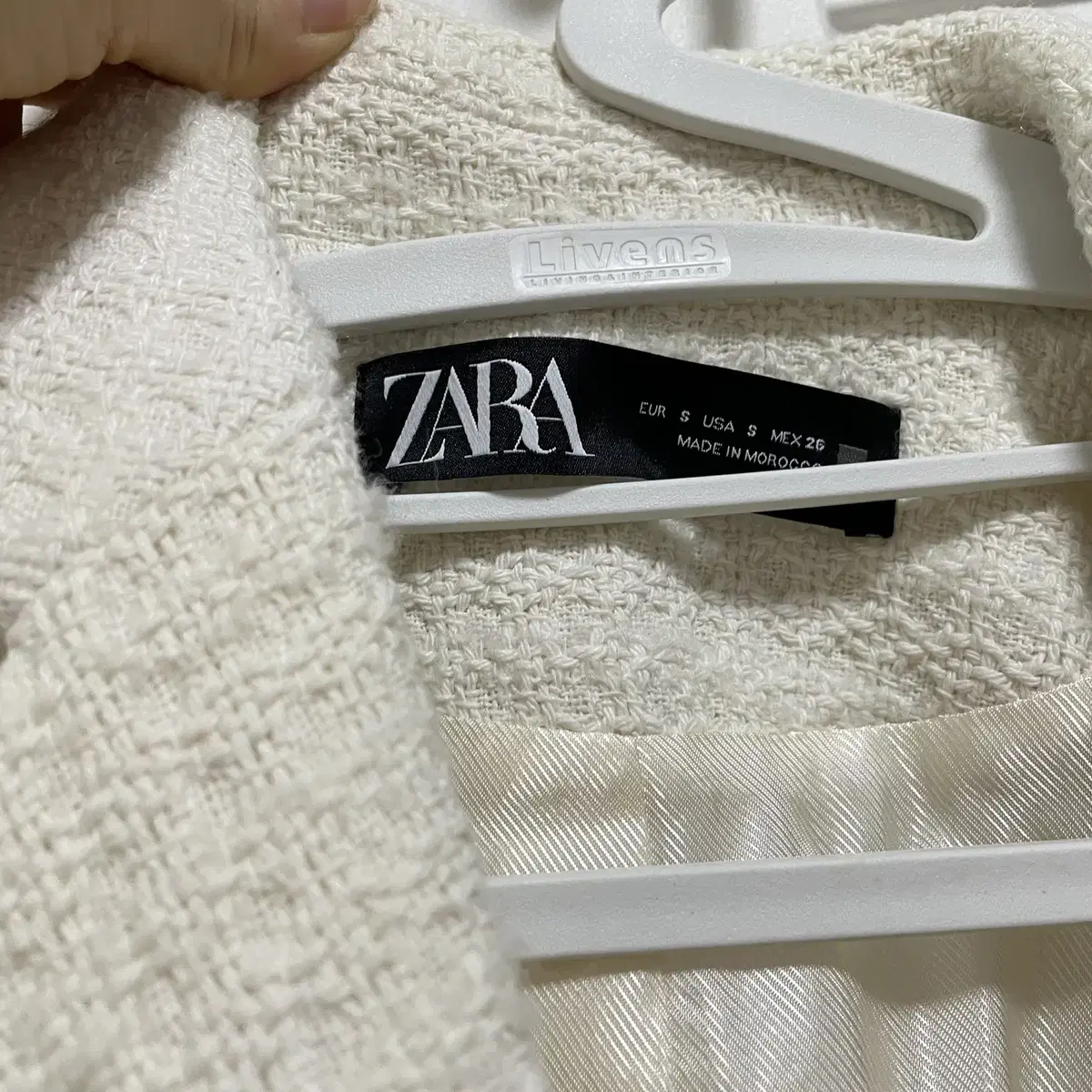 자라 Zara 블레이저 자켓 크림색상