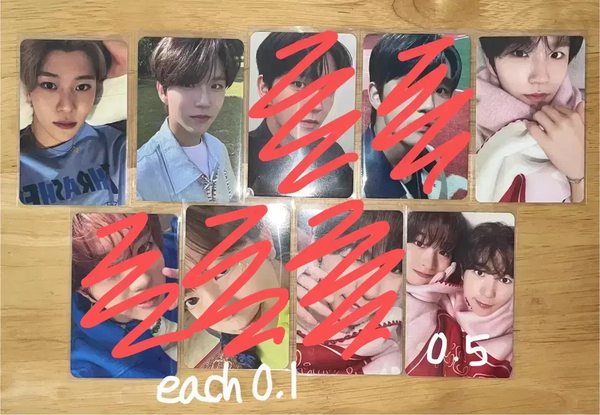 엔시티 위시 엔위시 포카 양도 / 시온 리쿠 대영 재희 료