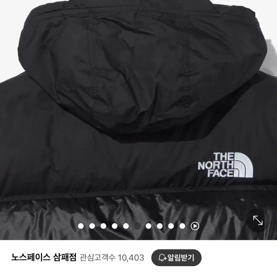 노스페이스 눕시 하이브리드 다운볼 패딩조끼 2xl