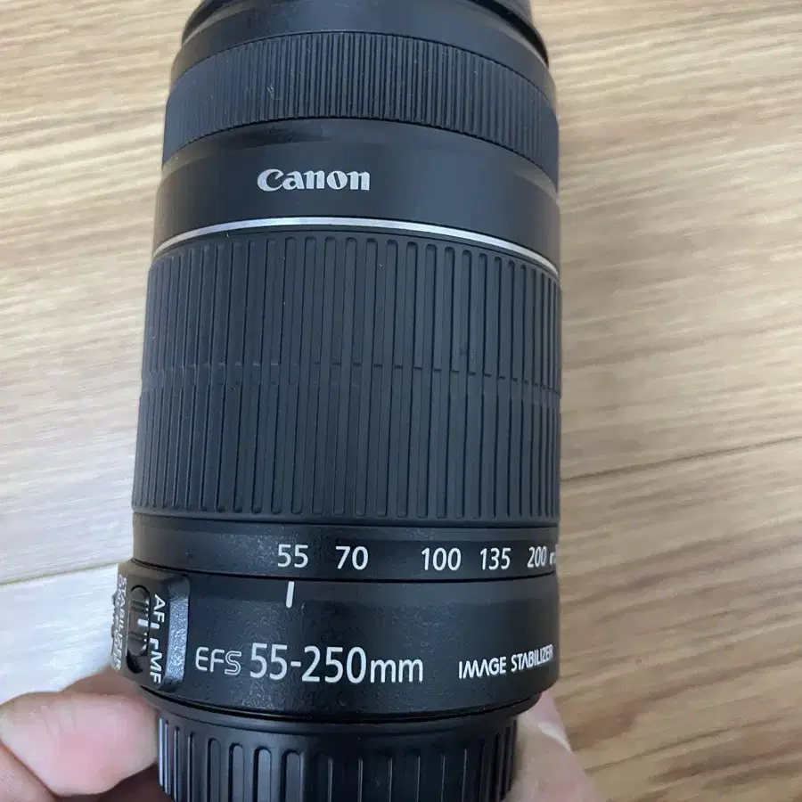 캐논 EF-S 55-250mm F4-5.6 IS 정품 헝그리망원렌즈