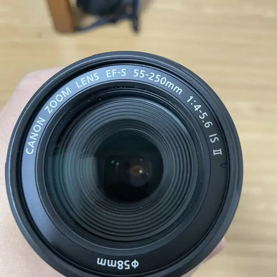 캐논 EF-S 55-250mm F4-5.6 IS 정품 헝그리망원렌즈