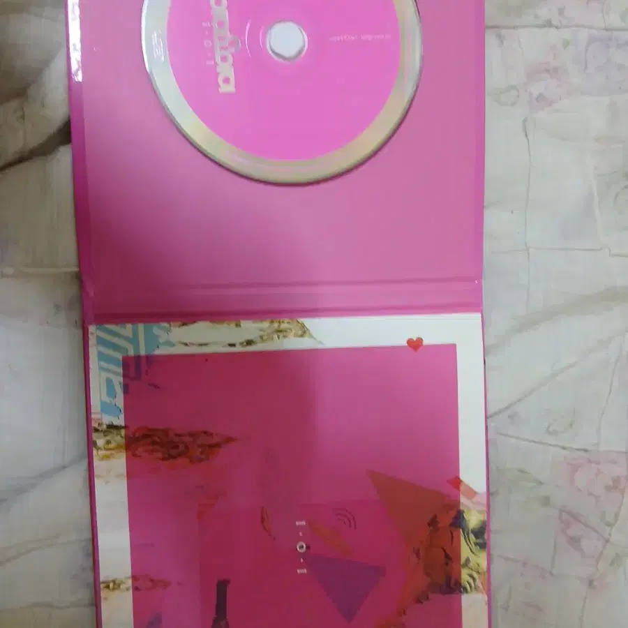 아이오아이 멤버전원 친필싸인 cd