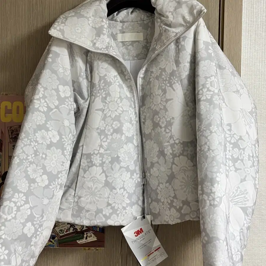 Yunse Flower Print Puffer 윤세 패딩 (새제품)