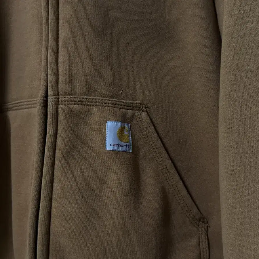 칼하트 Carhartt 레인 디펜더 후드 카멜 L사이즈